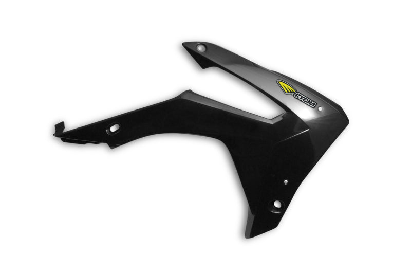 CYC Radiator Shroud - Cycra 14-17 Honda CRF250R Powerflow Radiator Shrouds - Black