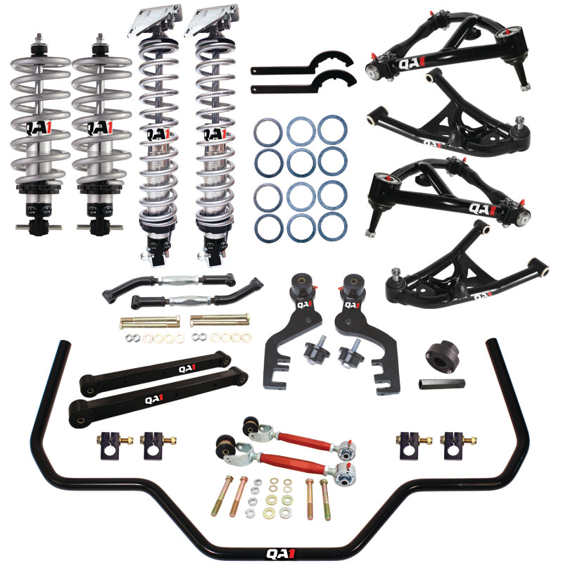 QAP Coil-Overs - Pro Coil - QA1 69-72 GM G-Body Level 2 Drag Kit 2.0 w/ Shocks