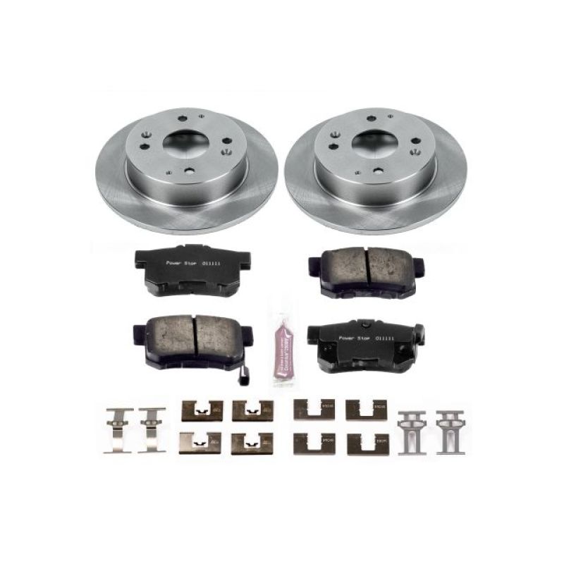 PSB Autospecialty Kit - Power Stop 1997 Acura CL Rear Autospecialty Brake Kit