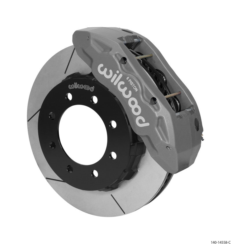 WIL TX6R Brake Kit - Wilwood TX6R Front Kit 15.00in Clear Ano 13-17 Ford F-250/F-350 - 4WD