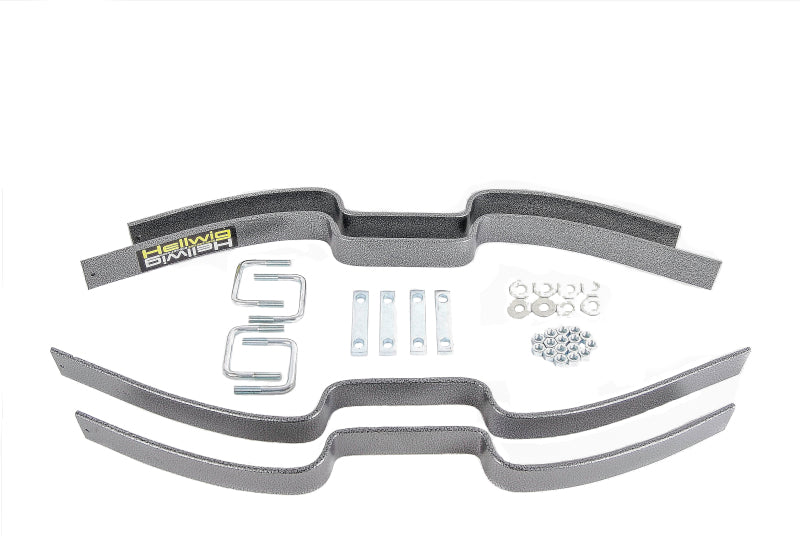 HWG Contact Helper Springs - Hellwig 17-21 Ford F-450 Helper Spring Kit w/ Factory Contact Overload Springs - 2 Additional Leaves