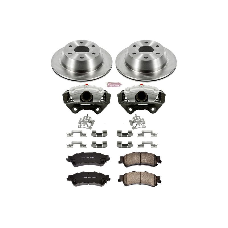 PSB Autospecialty Kit w/Cals - Power Stop 03-05 Chevrolet Astro Rear Autospecialty Brake Kit w/Calipers