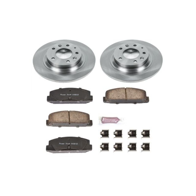 PSB Autospecialty Kit - Power Stop 03-05 Mazda 6 Rear Autospecialty Brake Kit