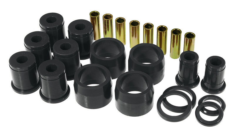 PRO Control Arm Bushings - Blk - Prothane 65-70 GM Full Size Rear Upper/Lower Control Arm Bushings - Black