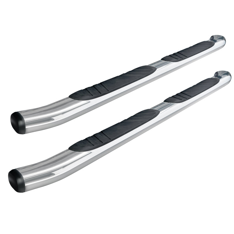 GOR Steps - OE Xtreme - 5in - Go Rhino 5in OE Xtreme Composite SideSteps - Chrome - 80in