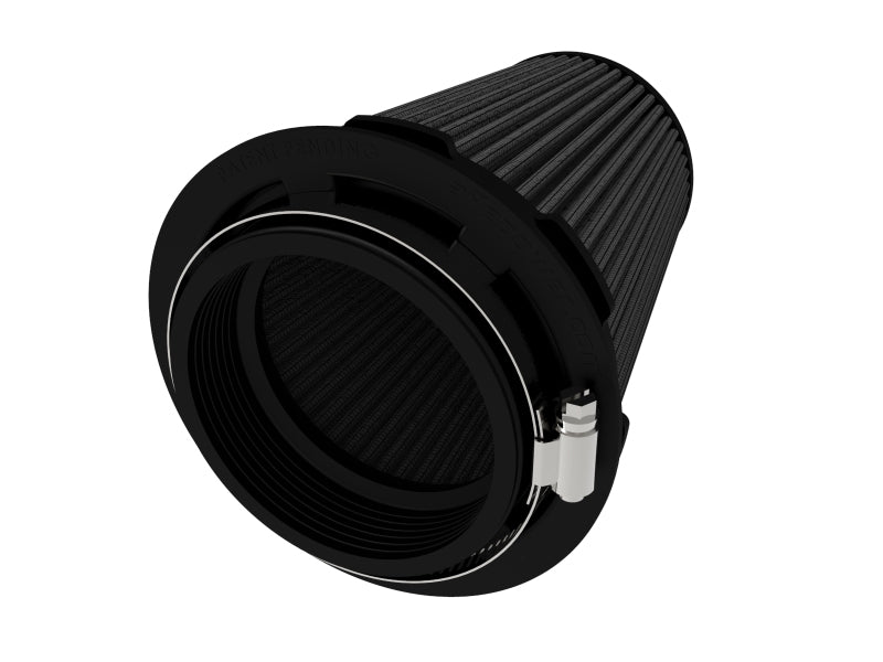 AFE Universal Pro-5 R Filter - aFe Momentum Intake Air Filter w/Black Pro 5R 3-1/2IN F x 5IN B x 3-1/2IN T (Inverted) x 6IN