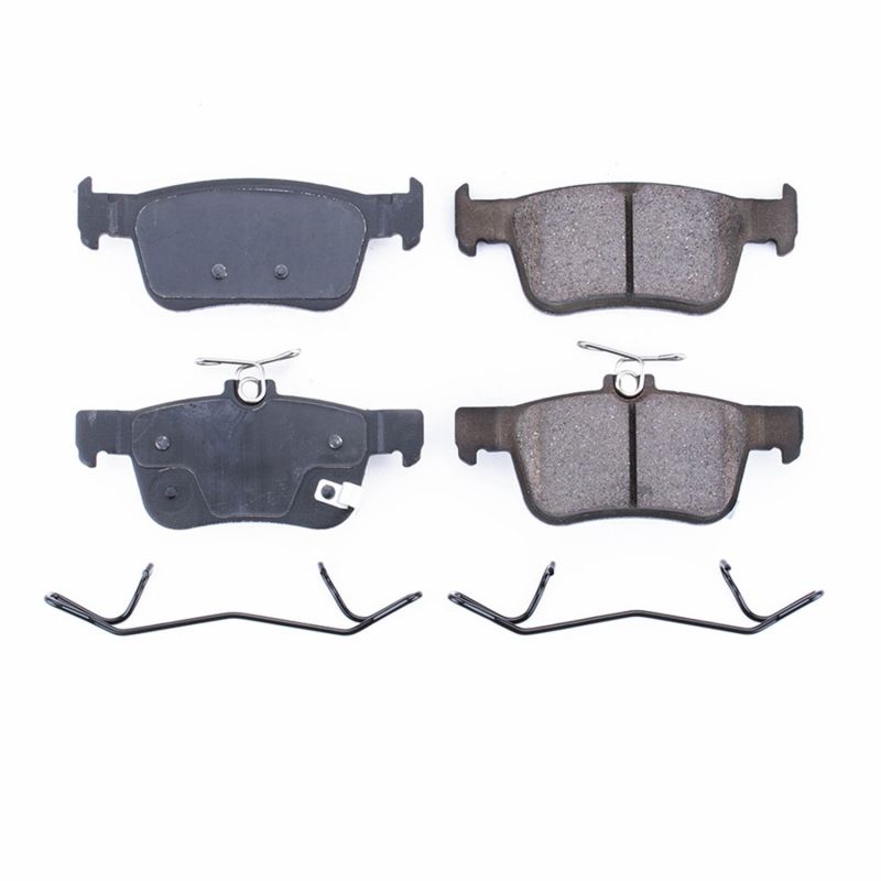 PSB Z17 Evolution Brake Pads - Power Stop 2019 Acura RDX Rear Z17 Evolution Ceramic Brake Pads w/Hardware
