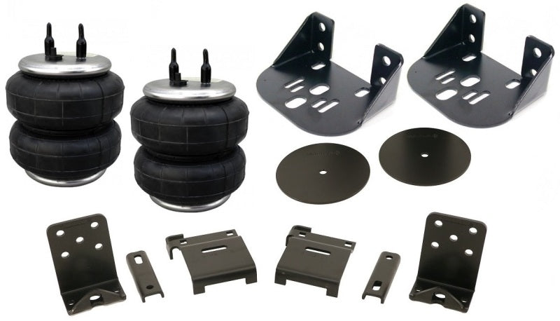 RID Air Over Leaf Kits - Ridetech AIRoverLeaf 4000lb Sideframe 2.5in Leaf Bracket Kit