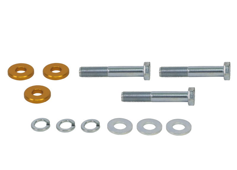 WL Bump Steer Kits - Whiteline 1/04+ Mazda 3 / 5/05+ Ford Focus Front Bump-Steer Kit