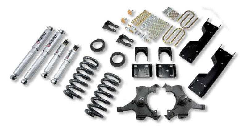 BT Lower Kit w SP Shocks - Belltech LOWERING KIT WITH SP SHOCKS