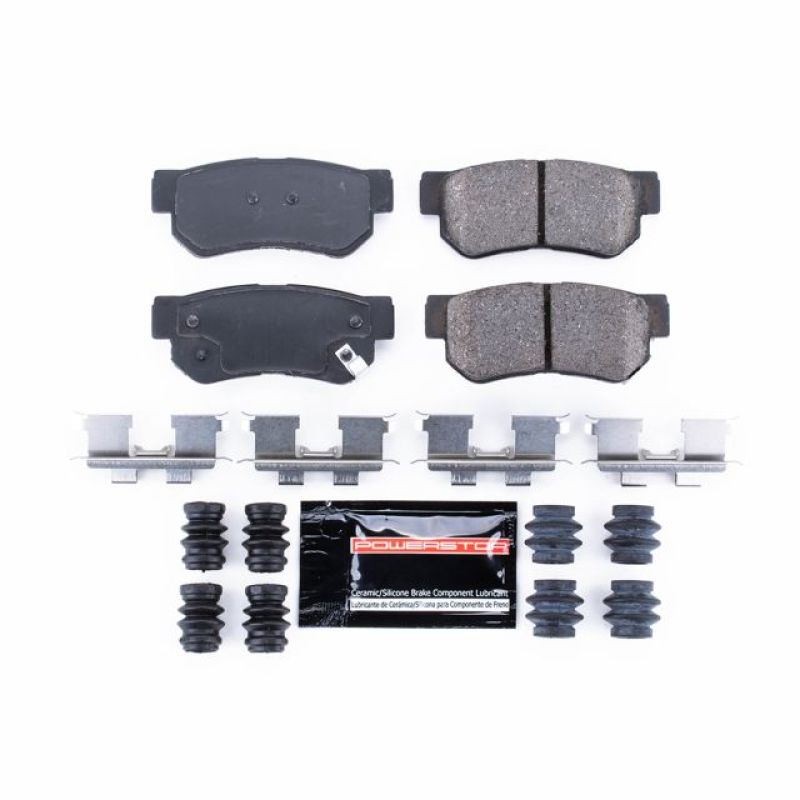 PSB Z23 Evolution Brake Pads - Power Stop 06-09 Hyundai Azera Rear Z23 Evolution Sport Brake Pads w/Hardware