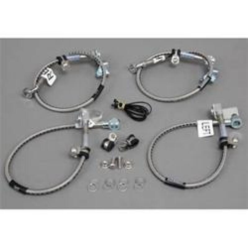 RUS Brake Line Kits - Russell Performance 95-99 Plymouth Neon (Rear Disc) Brake Line Kit
