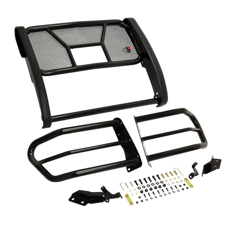 WES HDX Grille Guards - Westin 21-22 Ford F-150 w/Front Camera HDX Modular Grille Guard - Black