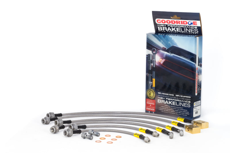 GR G-Stop Brake Line Kits - Goodridge 04+ Nissan Titan VDCS Model Brake Lines