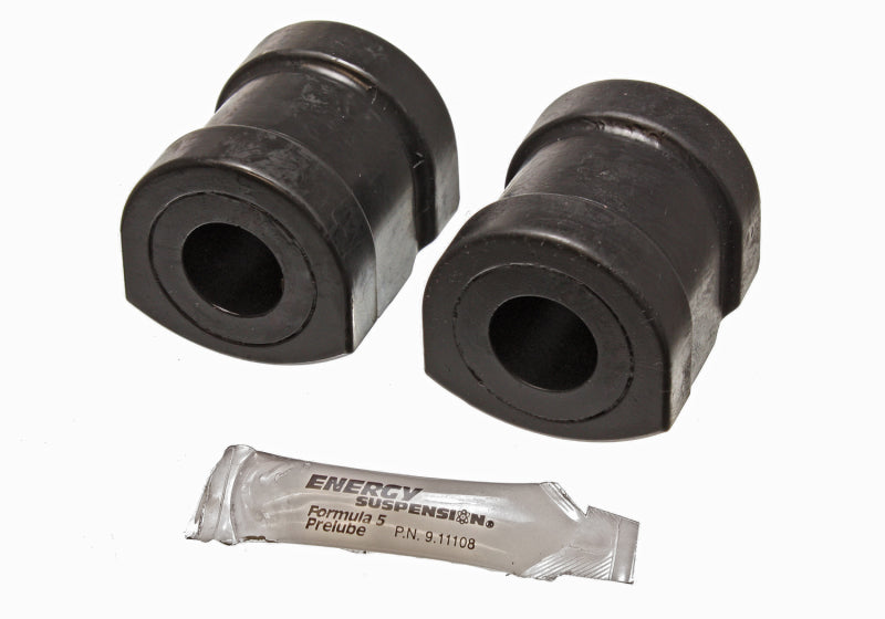 ES Sway Bar Bushings - Black - Energy Suspension 92-99 BMW 318I/325i/328I Black 24mm Front Sway Bar Frame Bushings
