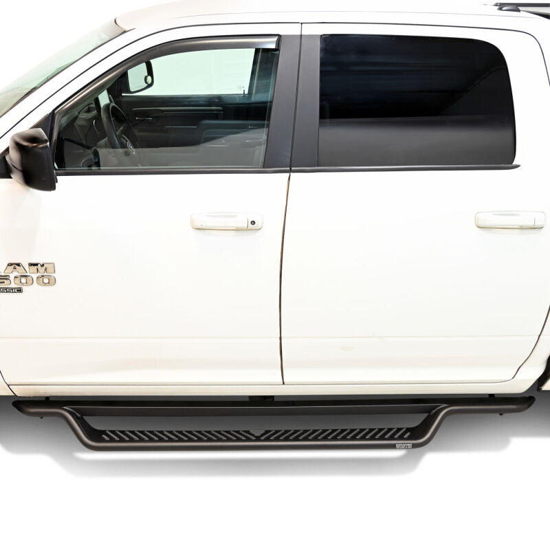 WES Running Boards - Outlaw - Westin 09-18 RAM 1500 CC / 10-24 RAM 2500/3500 CC Outlaw Drop Running Boards - Tex. Blk