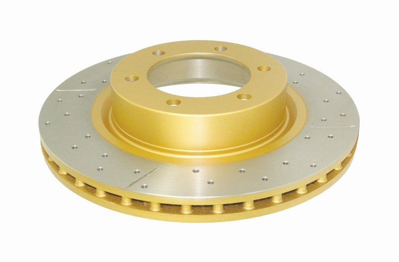 DBA Street Slot&Drill Rotors - DBA 86-92 Mazda RX-7 (5 Lug Models) Front Street Series Drilled & Slotted Rotor