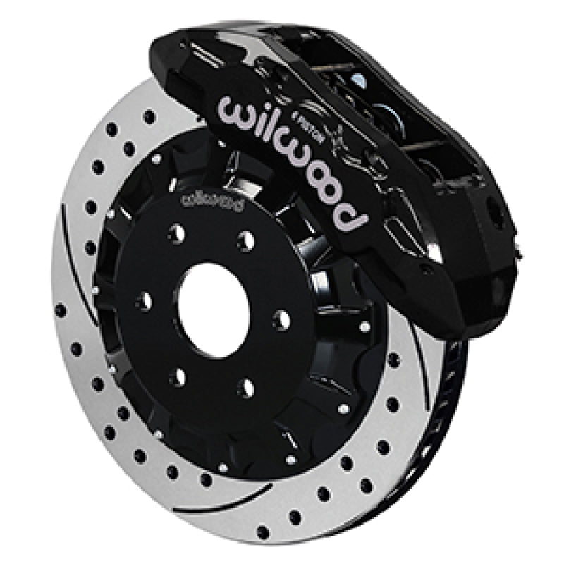 WIL TX6R Brake Kit - Wilwood TX6R Front Kit 16.00in Black 99-18 GM Truck/SUV 1500