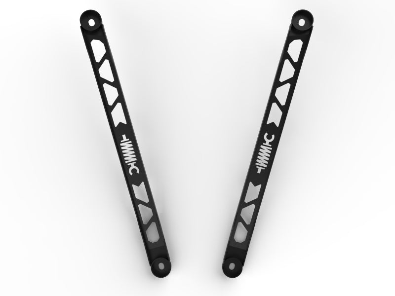 AFE Strut Braces - aFe CONTROL 304 Stainless Steel Front Suspension Strut Brace Black - Toyota GR Supra (A90) 20-21