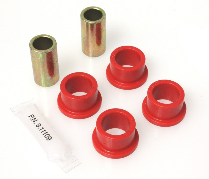 ES Track Arm Bushings - Red - Energy Suspension 60-72 GM 1/2 Ton C-10/C1500 Red Rear Tracking Arm Bushing Set