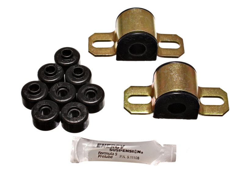ES Sway Bar Bushings - Black - Energy Suspension 95-98 Nissan 240SX (S14) Black 16mm Rear Sway Bar Frame Bushings (Sway bar end lin