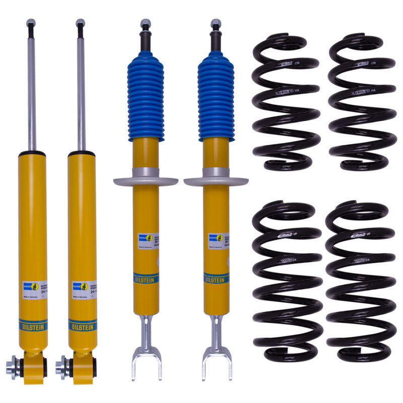 BIL B12 Series Suspension Kits - Bilstein B12 2006 Audi A6 Base Front and Rear Suspension Kit