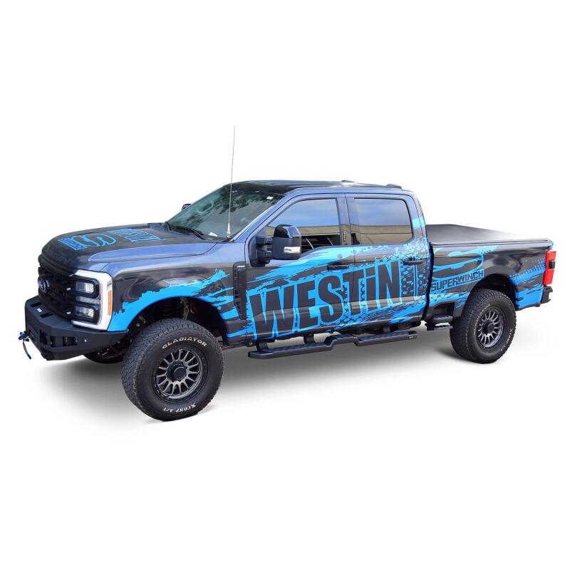 WES Running Boards - HDX - Westin 15-25 Ford F-150 SuperCrew / 17-25 F-250/350 CC HDX Running Boards - Tex. Blk