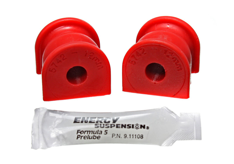 ES Sway Bar Bushings - Red - Energy Suspension 01-05 Honda Civic/CRX Red 12mm Rear Sway Bar Bushings