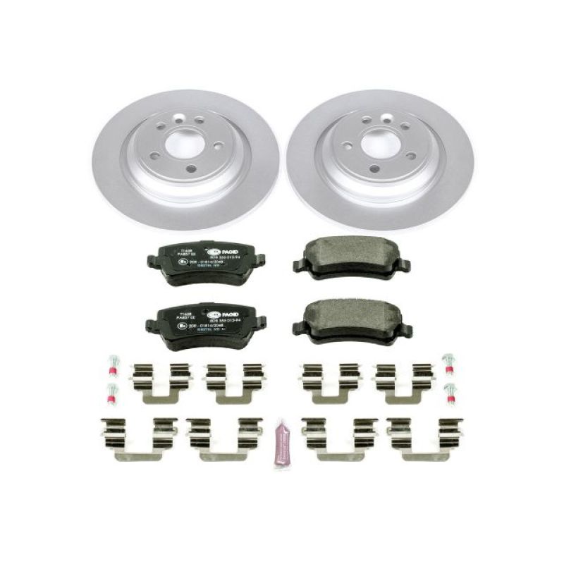 PSB Euro-Stop Kit - Power Stop 11-18 Volvo S60 Rear Euro-Stop Brake Kit
