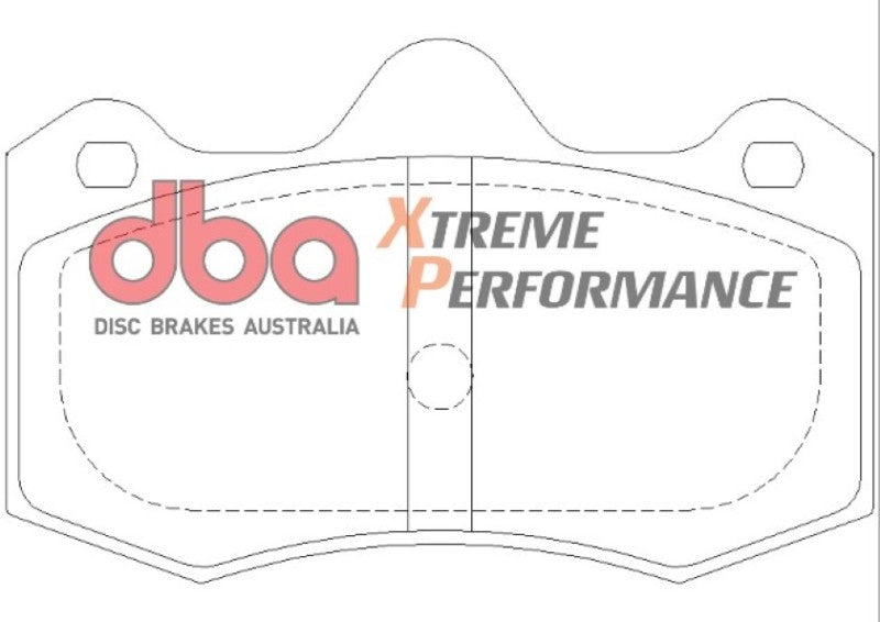 DBA XP Performance Brake Pads - DBA 10-14 Lotus Evora XP Performance Front Brake Pads