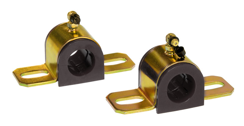 PRO Sway/End Link Bush - Blk - Prothane Universal 90 Deg Greasable Sway Bar Bushings - 27MM - Type B Bracket - Black