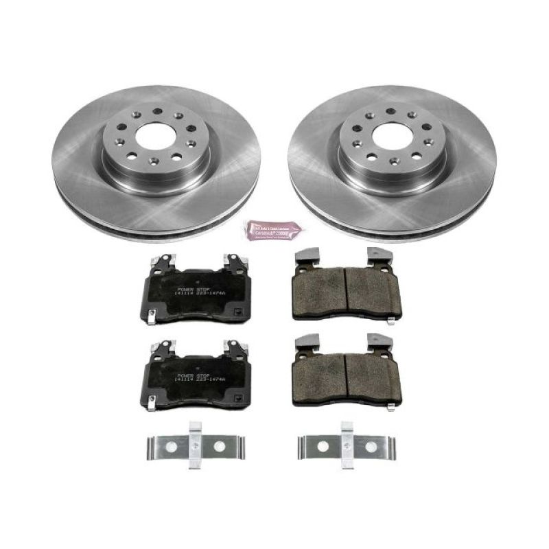 PSB Autospecialty Kit - Power Stop 16-18 Cadillac CT6 Front Autospecialty Brake Kit