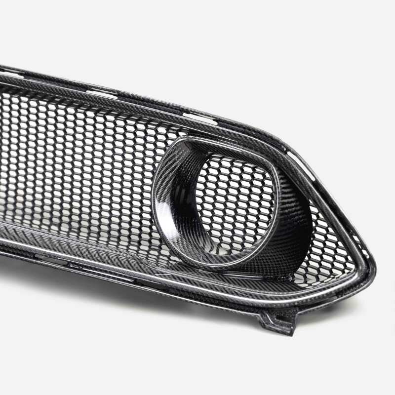 AND Front Grilles - Anderson Composites 21-22 Ford Mustang Mach 1 CF Upper Grille