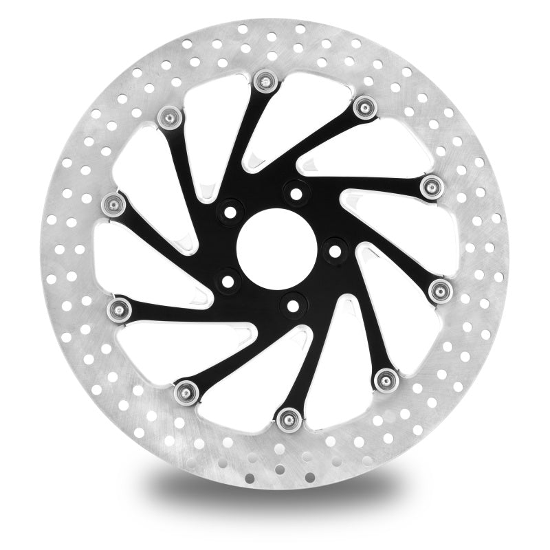 PFM Brake Rotors - Performance Machine Disc/Carr 13x.20 Sf Del Rey Right - Contrast Cut Platinum
