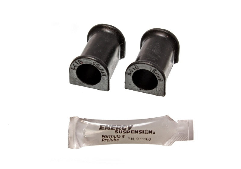 ES Sway Bar Bushings - Black - Energy Suspension 95-99 Mitsubishi Eclipse FWD/AWD Black 16mm Front Sway Bar Bushings