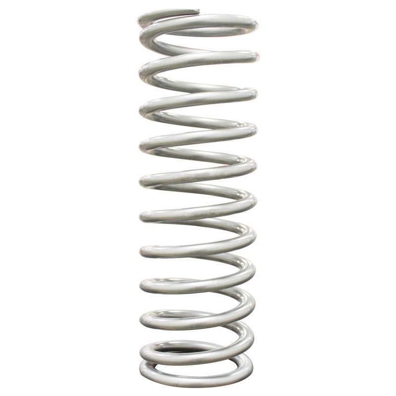 QAP Springs - 2-1/2 ID - QA1 2-1/2in ID High Travel Spring - 14in Length x 80lbs/in - Silver Powder Coated