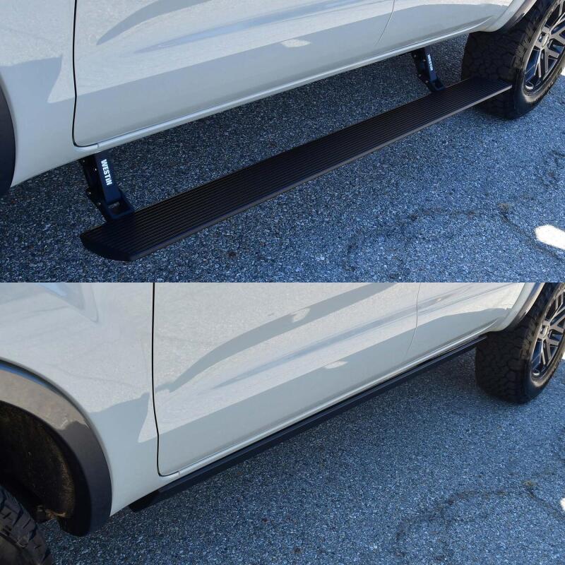 WES Running Boards - Pro-e - Westin 19-24 Ford Ranger SuperCrew Pro-e Electric Running Boards - Textured Black