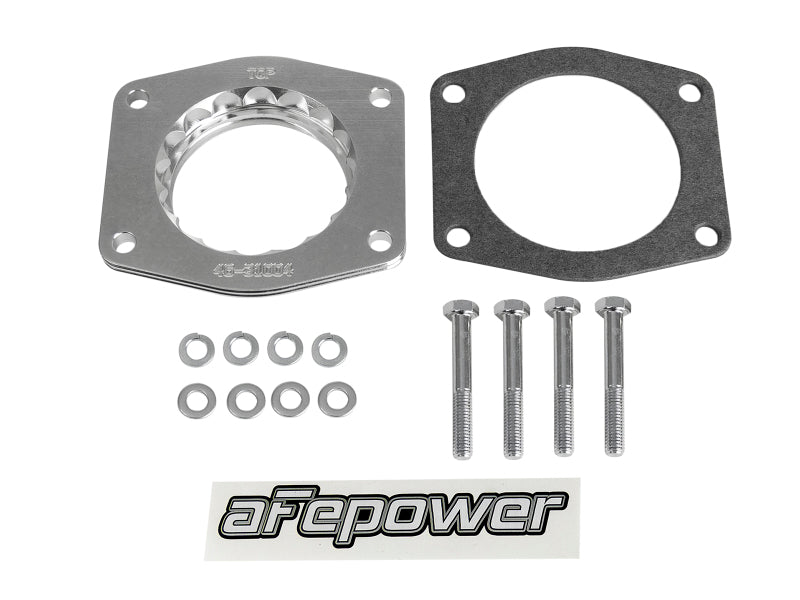 AFE Silver Bullet TBS CARB Approved - aFe Silver Bullet Throttle Body Spacers BMW M3 (E36) 92-99 L6 3.0/3.2L *96-99 3.2L - 50 State Legal*