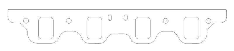 CG Intake Gaskets - Cometic Ford 302/351W Windsor V8 .047in Fiber Intake Mani Gasket Set
