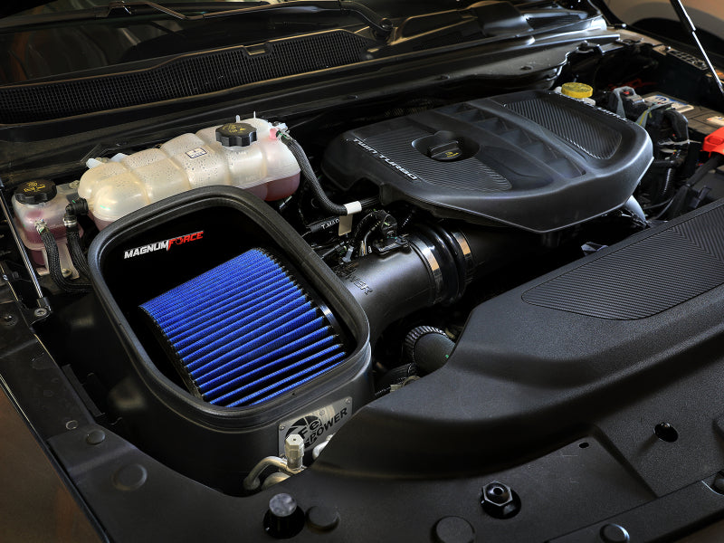 AFE Magnum FORCE Stage-2 Cold Air Intakes - aFe Power Magnum Force Stage-2 Pro 5R Cold Air Intake System 25-26 Ram 1500 RHO L6-3.0L (tt)