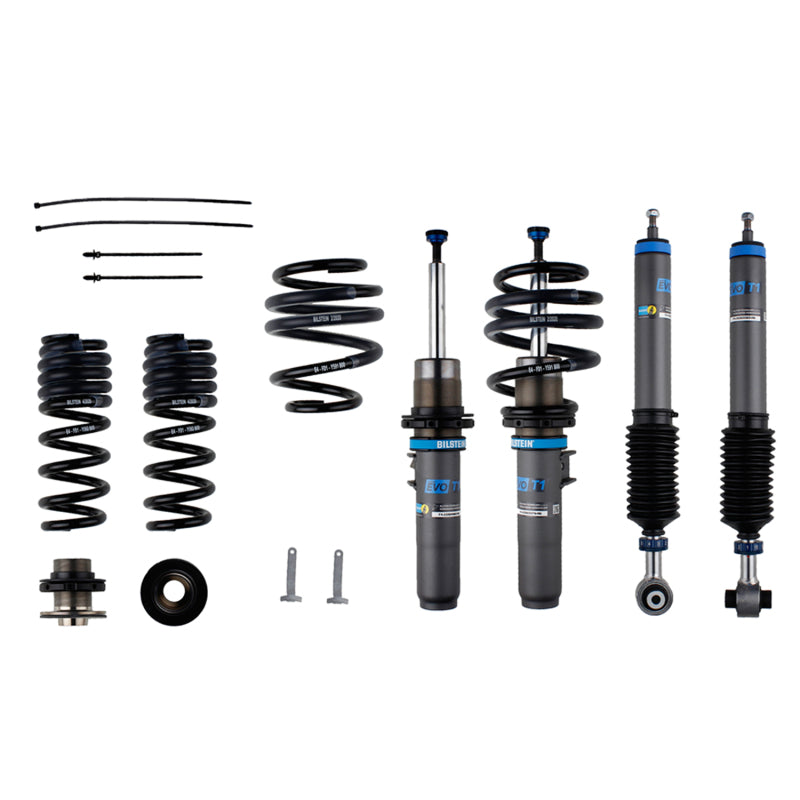BIL Evo Series Coilover Kits - Bilstein 19-21 BMW 330i 20-21 M340i 2021 330e/430i EVO T1 Coilovers