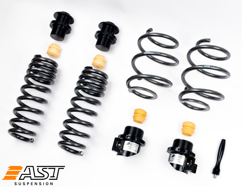 AST Lowering Springs - AST BMW G87 M2 / G80 M3 / G81 /G82 M4 / G83 M4 Adjustable Lowering Springs - 20-46mm Fr / 10-36mm Rr