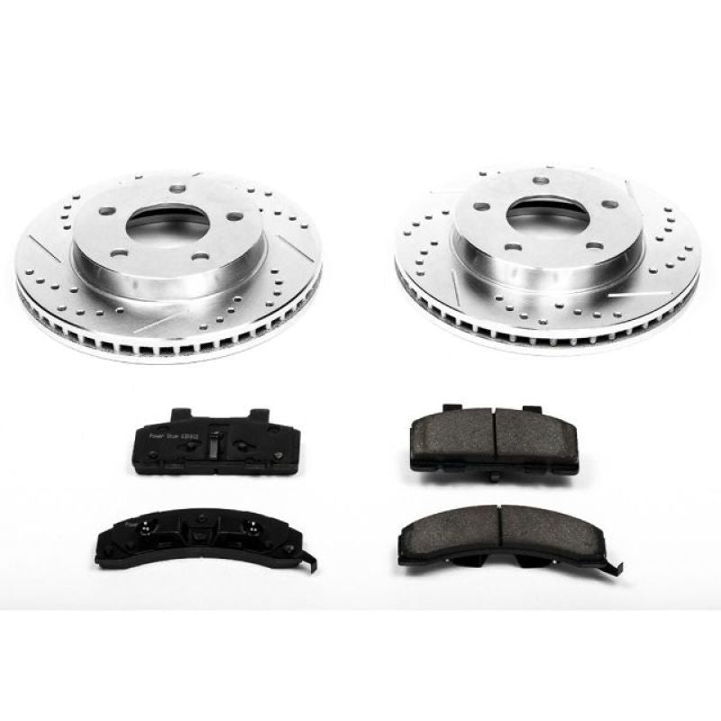 PSB Z23 Evolution Kit - Power Stop 83-96 Buick Century Front Z23 Evolution Sport Brake Kit