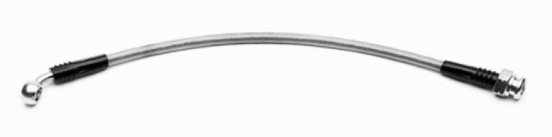 WIL Flexline Brake Hose - Wilwood 13in OAL Flexline -3 Hose to 45 Deg. Block M10 x 1.00 Bubble Flare