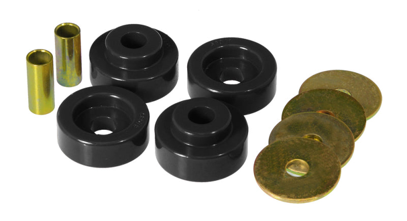 PRO Body/Subframe Bush - Blk - Prothane 73-79 Chrysler B-Body Torsion Bar X-Member Mount - Black