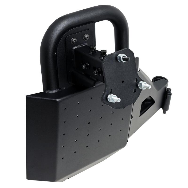 WES XTS Bumpers - Westin 18-25 Wrangler JL Accessory For XTS Rear - P/S Swingout - Tex. Blk