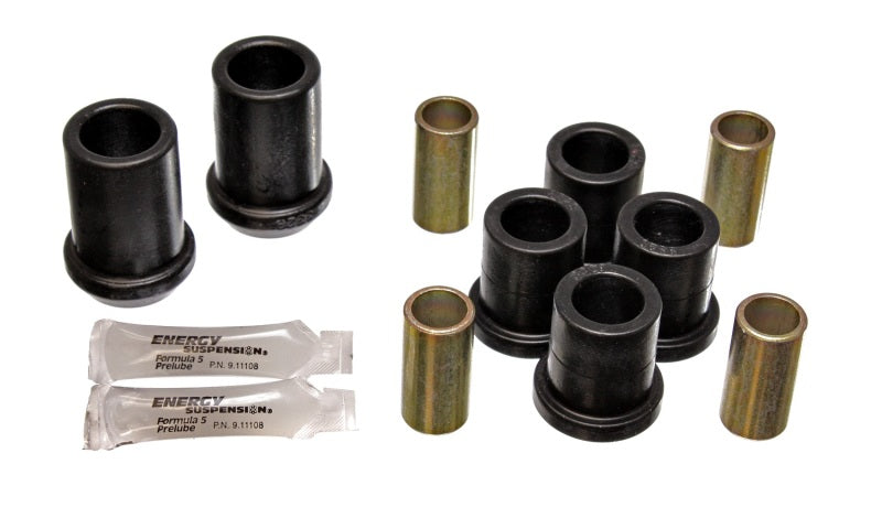 ES Cntrl Arm Bushings - Black - Energy Suspension 73-79 B-Body Chrysler RWD Black Front Control Arm Bushing Set
