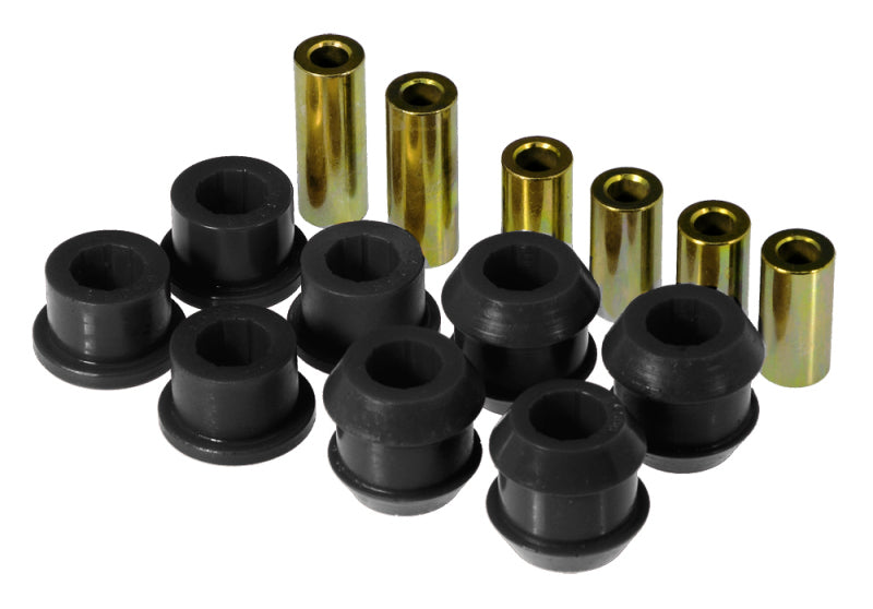 PRO Control Arm Bushings - Blk - Prothane 90-93 Acura Integra Front Upper/Lower Control Arm Bushings - Black