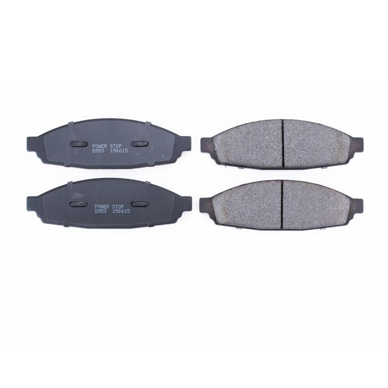 PSB Z16 Evolution Brake Pads - Power Stop 03-05 Lincoln Aviator Front Z16 Evolution Ceramic Brake Pads