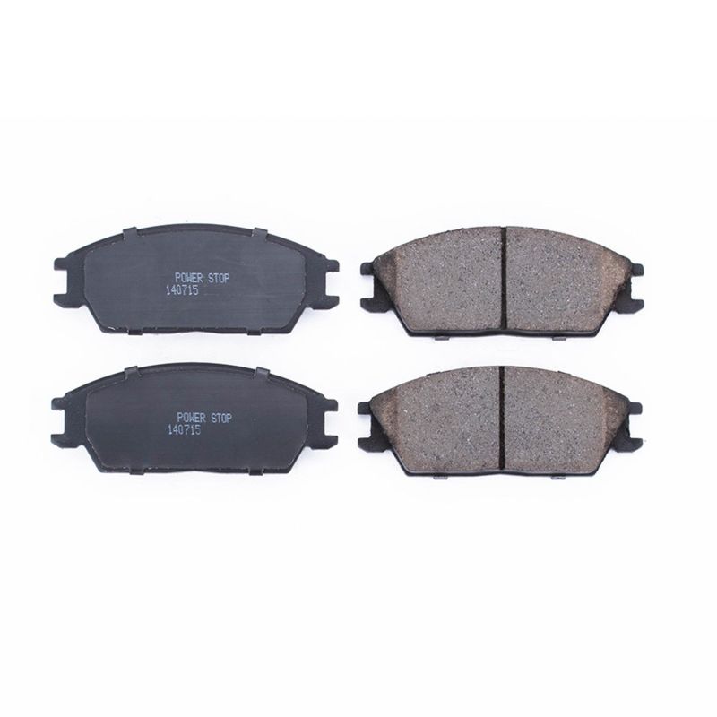 PSB Z16 Evolution Brake Pads - Power Stop 95-05 Hyundai Accent Front Z16 Evolution Ceramic Brake Pads